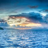 body of water during dawn