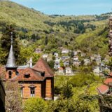 scenic view of heidelberg castle and town
